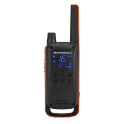 Vysílačka Motorola T82, 2 ks, černo-oranžová