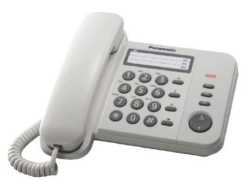 Telefon Panasonic KX-TS520FXW bílý