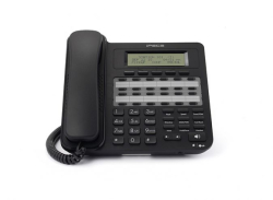 Telefon digitální E-LG LDP-9224D, 3-řád. displej, 24 progr. tl., černý