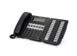 Telefon digitální E-LG LDP-9224D, 3-řád. displej, 24 progr. tl., černý